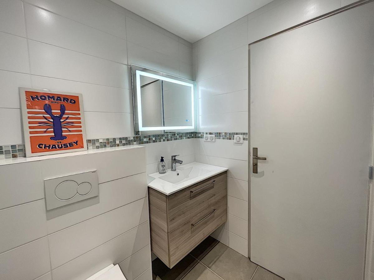 Charmant T2 En Front De Mer, 4 Pers., Ascenseur, Garage, Wi-Fi - Fr-1-361-383 Granville Eksteriør bilde