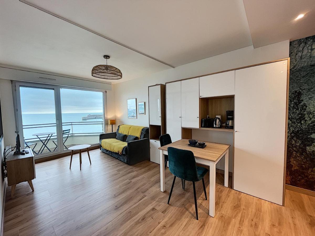 Charmant T2 En Front De Mer, 4 Pers., Ascenseur, Garage, Wi-Fi - Fr-1-361-383 Granville Eksteriør bilde